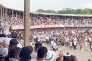 Las fiestas de corralejas se realizan en todo el caribe.