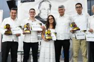Ganadores del premio de periodismo deportivo TECNOGLASS 