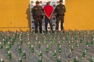 Policía de Bolívar incautó licor de contrabando destinado al Festijazz en Mompox 