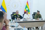 Autoridades de la Fuerza Pública