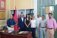 El encuentro de oficialización contó con la presencia de directivos de las universidades brasileñas.