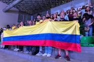 Hinchas de la Selección Colombia