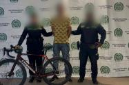 Capturan en Cartagena a alias Porta con una bicicleta reportada como robada avaluada en $35 millones