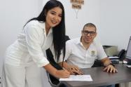 nueva secretaria de igualdad en Bolívar, Karla Sadith Coronel Fuentes