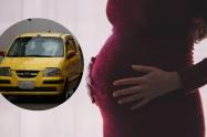 Una mujer dio a luz dentro de un taxi en Santa Marta