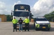 La acción se desarrolló en el corredor vial entre Gambote y El Carmen de Bolívar.
