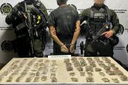 Capturado alias Ron Compuesto con más de 100 dosis de marihuana en Villanueva, Bolívar 