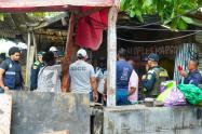 Desalojos en Chambacú, Cartagena Oct 22
