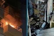Incendio afectó un apartamento del Portal Virrey en Cartagena