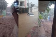 Santa Marta en alerta naranja tras fuertes lluvias: dos muertos, barrios inundados y colegios afectados