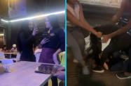 Clienta golpeó a mesera en Valledupar