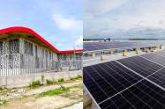 Este es el primer colegio de Cartagena con suministro de energía de paneles solares 
