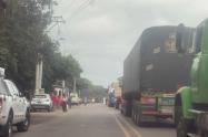Bloqueo en La Guajira