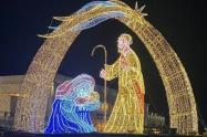 Puntos clave del alumbrado navideño en las tres localidades de Cartagena