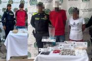 Caen tres presuntos distribuidores de drogas en Cartagena 