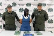Detenida portando tráfico de estupefacientes