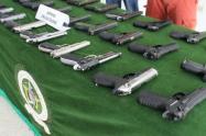 Armas incautadas 