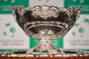 Trofeo que se entrega al país ganador de la Copa Davis