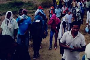 Las comunidades piden presencia de las autoridades.    