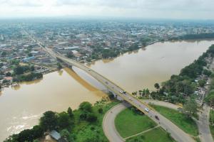 Montería es privilegiada por ser atravesada por el río Sinú.   