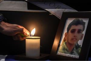Víctimas del conflicto armado en Colombia.