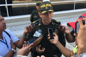 Comandante Policía Metropolitana de Santa Marta 