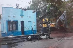 es el segundo vendaval que se registra en el sur de la Guajira en las ultimas 24 horas 