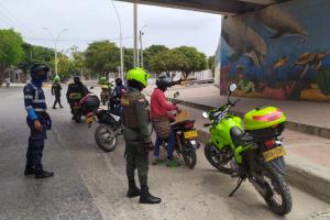 Policía, Santa Marta, Transito, Magdalena, Covid - 19