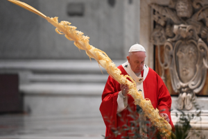 Papa Francisco en Domingo de Ramos