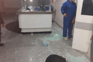 Daños y destrozos en la sede del Camino