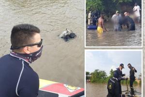 Habría caído en las aguas turbias del Canal del Dique