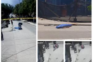 Cayó de la moto y fue arrollado por otra moto