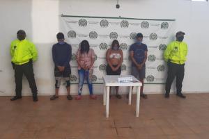Se incautaron 200 dosis de base de coca