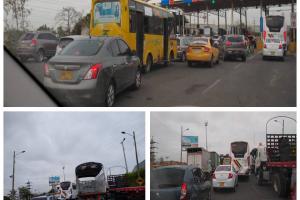 Los conductores recibieron esta mañana la noticia cuando se desplazaban hacía Ceballos