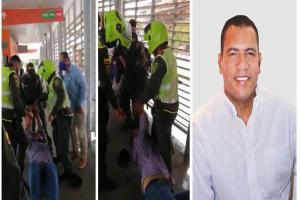 El reconocido locutor y periodista pasó la talanquera porque el lector leyó dos veces la tarjeta