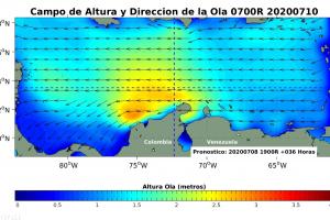 Se informa que el fenómeno estará activo durante las próximas 48 horas