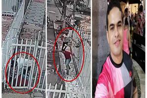 Recibió un balazo en la espalda en medio de un atraco