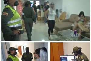 Capturaron seis mujeres, bajo la figura penal del “descubrimiento inevitable"
