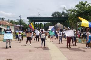 Protesta Palenque