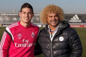 James Rodríguez y Pibe Valderrama