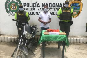 Un kilo de marihuana 