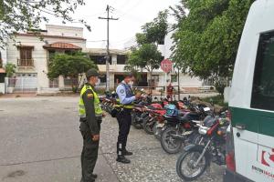 DATT y Policía Metropolitana de Cartagena 
