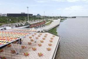 Barranquilla ha invertido en la recuperación de los espacios junto al río. 