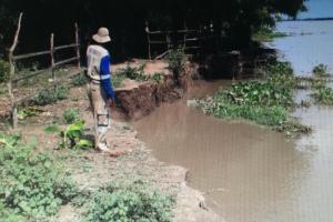 Problemática ambiental en orilla del río Magdalena