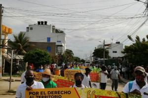 Manifestación en la Boquilla