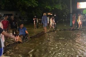 Inundaciones en Riohacha.