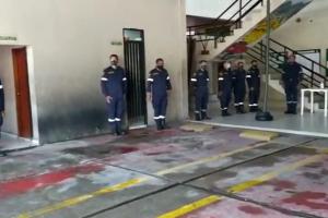 hay 4 bomberos mas positivos para el virus