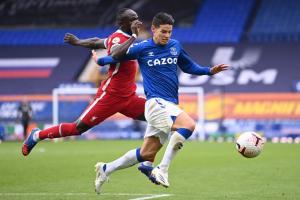 James Rodríguez, Everton vs Liverpool