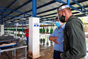 Las autoridades buscan controlar el narcotráfico en medio de cargamentos de frutas que salen por el puerto de Santa Marta