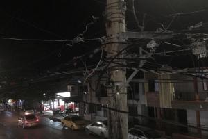 Investigan caída de cable a niño en Barranquilla 
